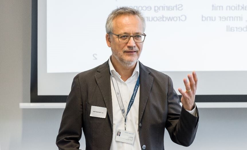 Dr. Christoph Geier, Leiter Digitale Transformation am TUM Campus Heilbronn